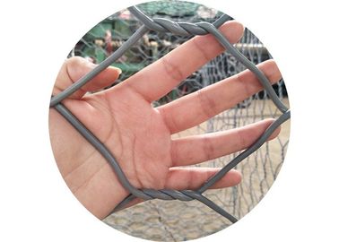 Dokuma Tipi Galvanizli Gabion Netleştirme, Galvanizli Altıgen Tel Örgü Gabionları