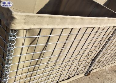 Ordu Savunma ve Koruma Askeri Hesco Bariyerleri Galvaniz Kaplamalı
