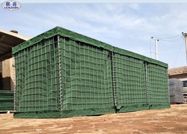 Askeri Üniformalar İçin Galvanizli Q195 Düşük Karbonlu Tel Hesco Taşkın Bariyerleri