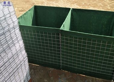 Kum Duvarı İçin Dayanıklı Savunma Tabanı Askeri Hesco Bariyerleri