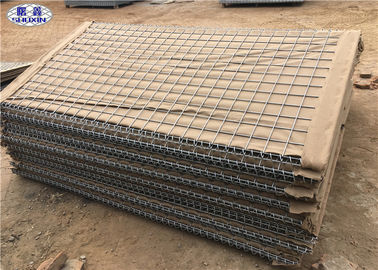 Geotekstil Astarlı HDP Galvanizli toprakla doldurulmuş HESCO Bariyer