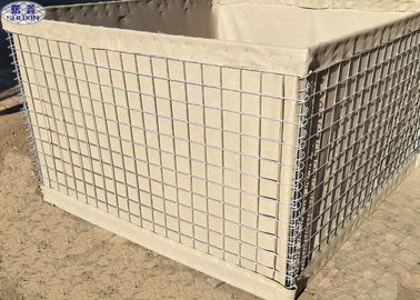 Uzun Süreli Sulak Alan Restorasyonu İçin Katlanabilir Metal Güvenlik Askeri Hesco Engelleri