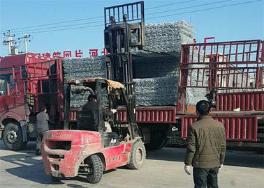 Yol Yapım ve Erozyon Kontrolü İçin Galfan Kaplamalı Güçlendirilmiş Gabion Hasır