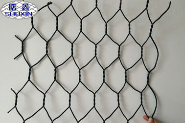 Erozyon Kontrolü İçin Gabion Taş Kafes Projesi Wove Gabion Wire Mesh