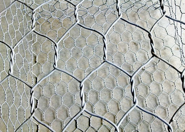 Nehir Bankası Projesi için 1 X 1 X 1 Gabion Duvar Kafesleri Çinko Kaplı Altıgen Gabion Kutusu