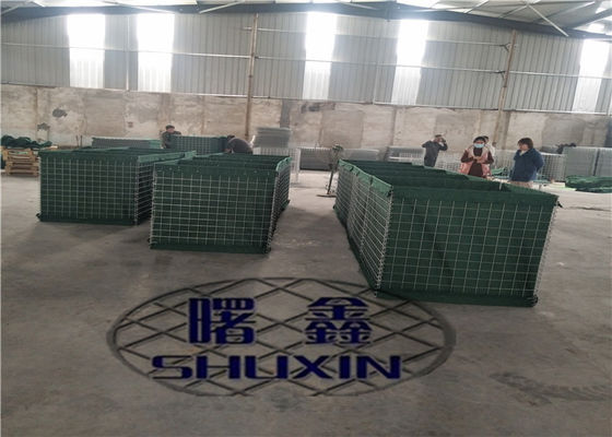Gabion Askeri Patlama Hesco Sepetleri Savunma Duvarı Barınak Sel Erozyonu