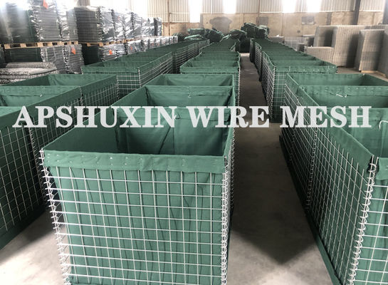 Askeri Kum Duvarı Hesco Bariyer Gabion Taş Sepeti 1 Metre Yüksek