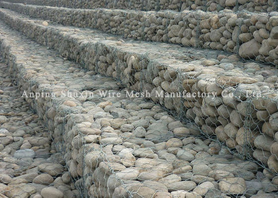 Standart Altıgen İnce Mesh Metaller Gabion Sepetleri