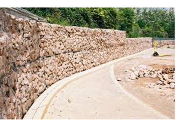 Önlemek İçin Altıgen Pvc Kaplı Paslanmaz Çelik Gabion Sepetleri