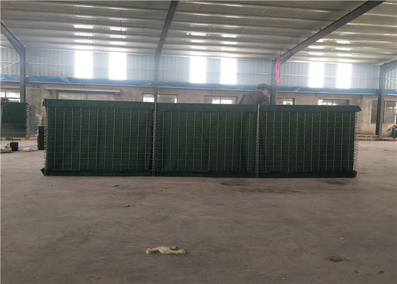 3mm Dia Mil 3 Kum Dolgulu Bariyerler Hesco Blast Duvarı