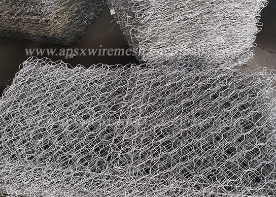 Tutma için Ağır Hizmet Altıgen 3.0MM Pvc Kaplı Gabion Hasır