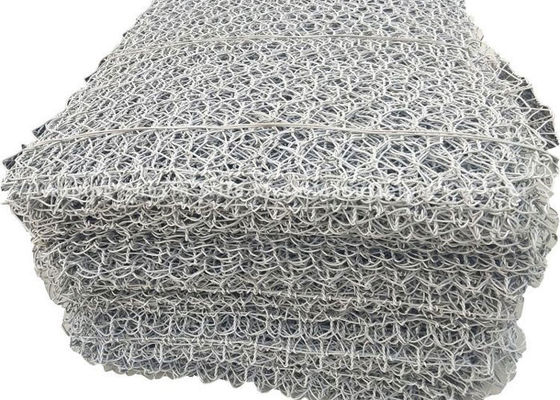 Altıgen Sıcak Daldırma Galvanizli Pvc Kaplı 2mm Gabion Duvar Kafesleri Pas Korumalı