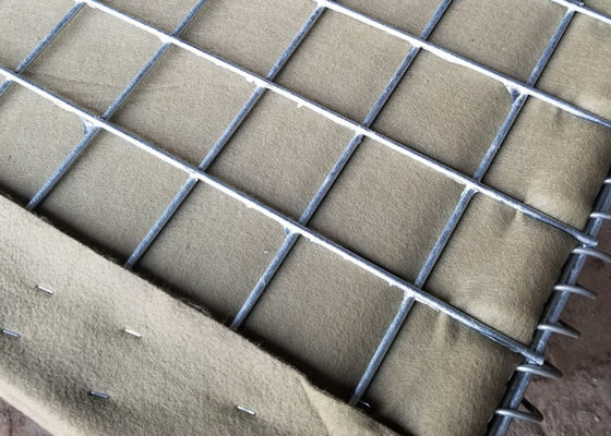 4mm Askeri Kenar Koruma Duvarı Hesco Mil 10 Bastion Bariyer Çiti