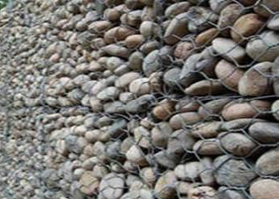 Önlemek İçin Altıgen 2.0mm Pvc Kaplı Gabion Sepetleri Duvar Kafesleri