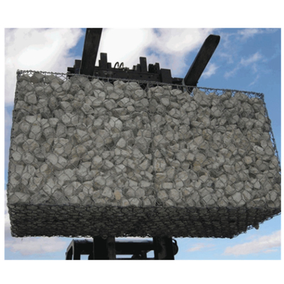Anti Pas Dokuma Gabion Sepetler 1mx1mx1m Taş Dolgulu Kaya Koruma