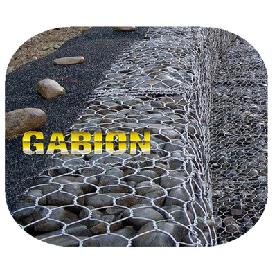 Standart 1x1x2 Metre Pvc Kaplı Gabion Sepet Ağır Galvanizli Tel Altıgen Hasır Kutu