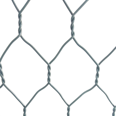 Altıgen Üç Bükümlü 300mm Gabion Sepetleri İstinat Duvarı Tasarımı Ağır Galvanizli