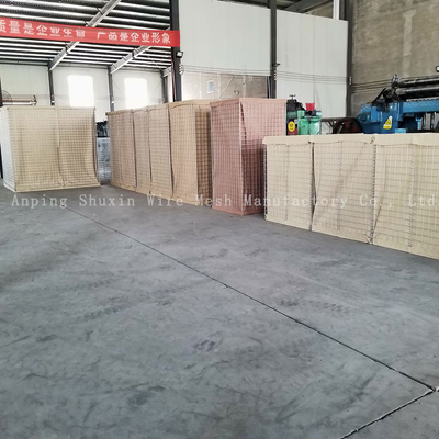 Delik 7.62*7.62 Cm Savunma Bariyerleri Galvaniz Galfan